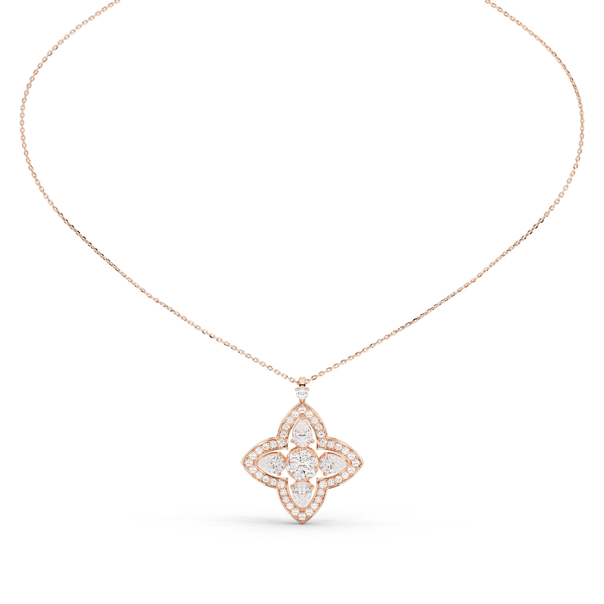 3 Carat Orinthia Pear Statement Pendant (Without Chain)