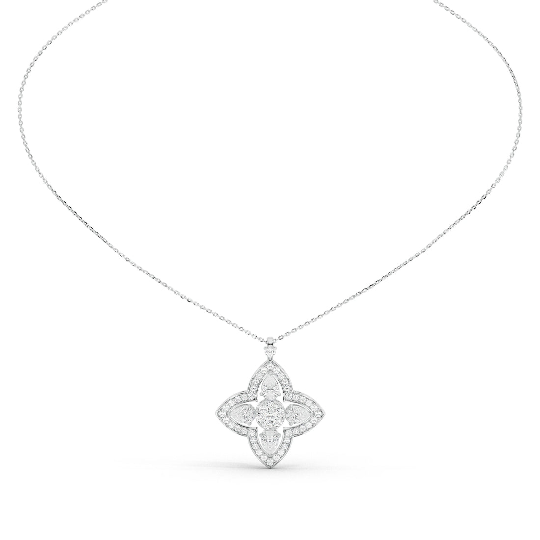 3 Carat Orinthia Pear Statement Pendant (Without Chain)