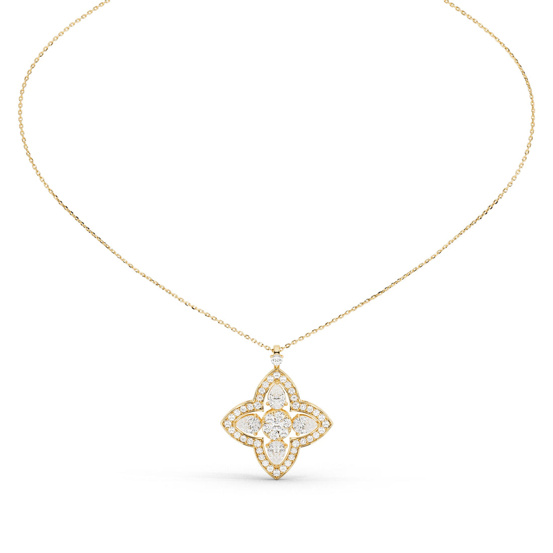3 Carat Orinthia Pear Statement Pendant (Without Chain)