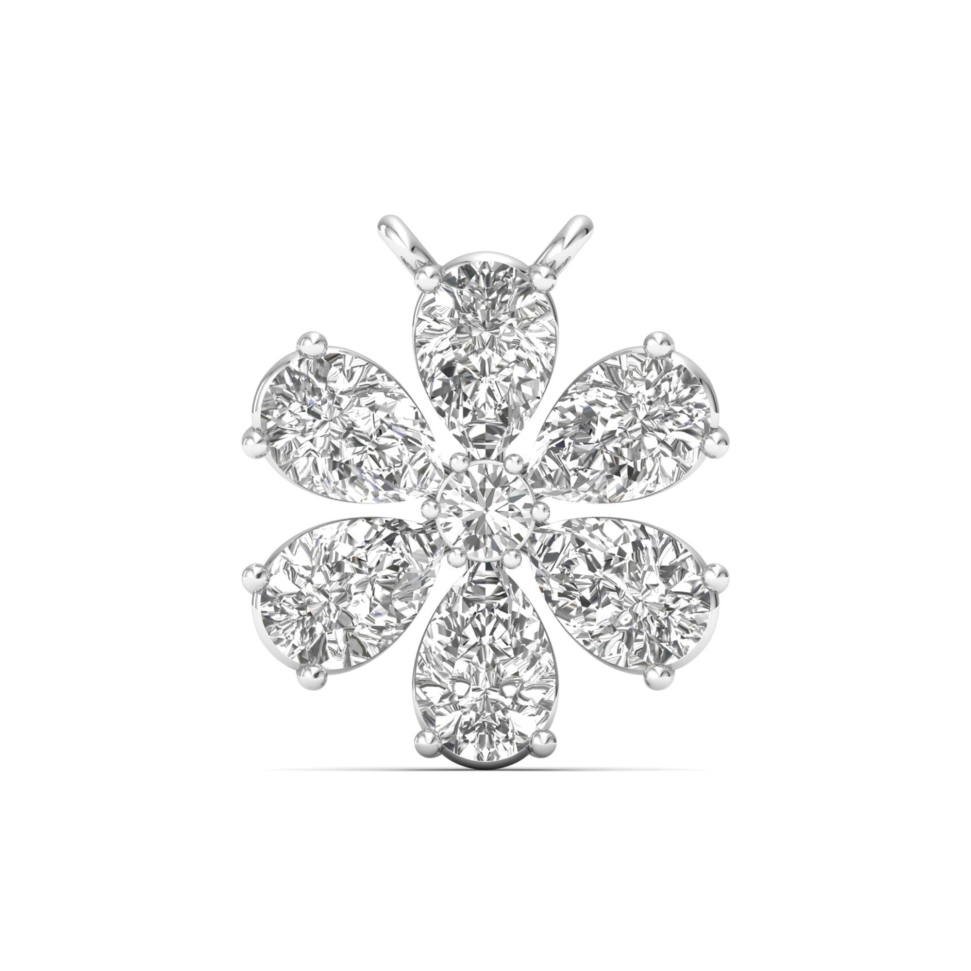 Flora Luxe Jewel Diamond Pendant