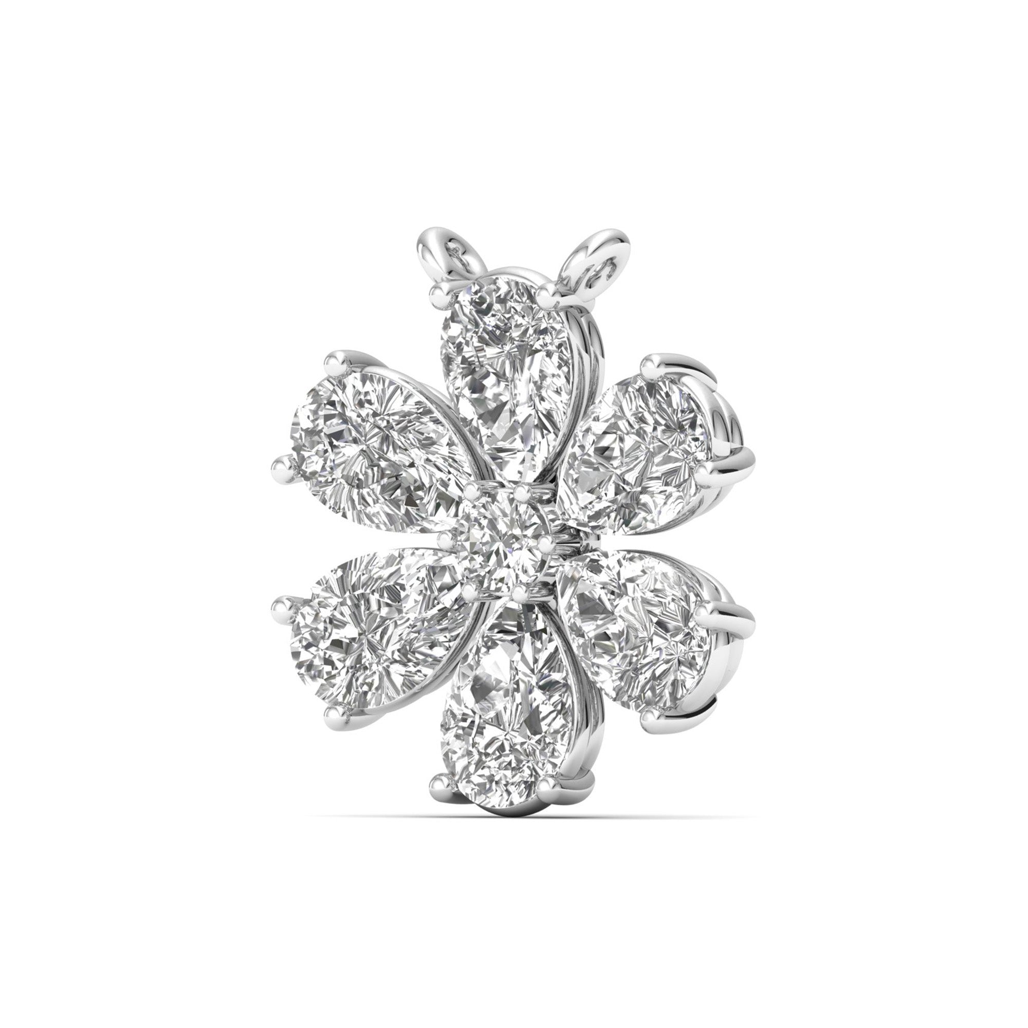 Flora Luxe Jewel Diamond Pendant