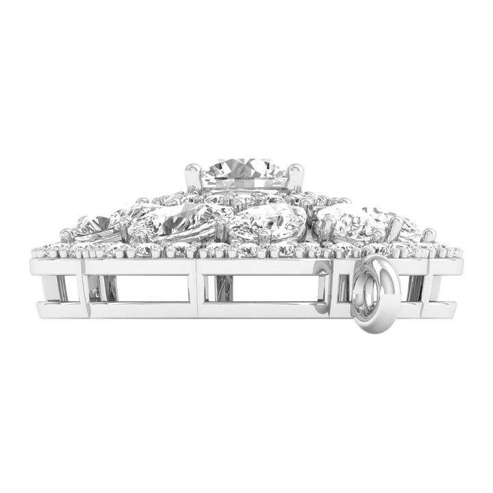 Mystic Blossom Diamond Pendant