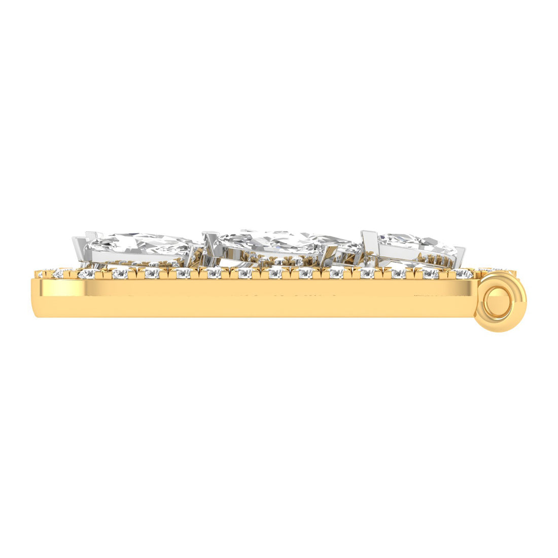 Verdant Grace Diamond Pendant Chain