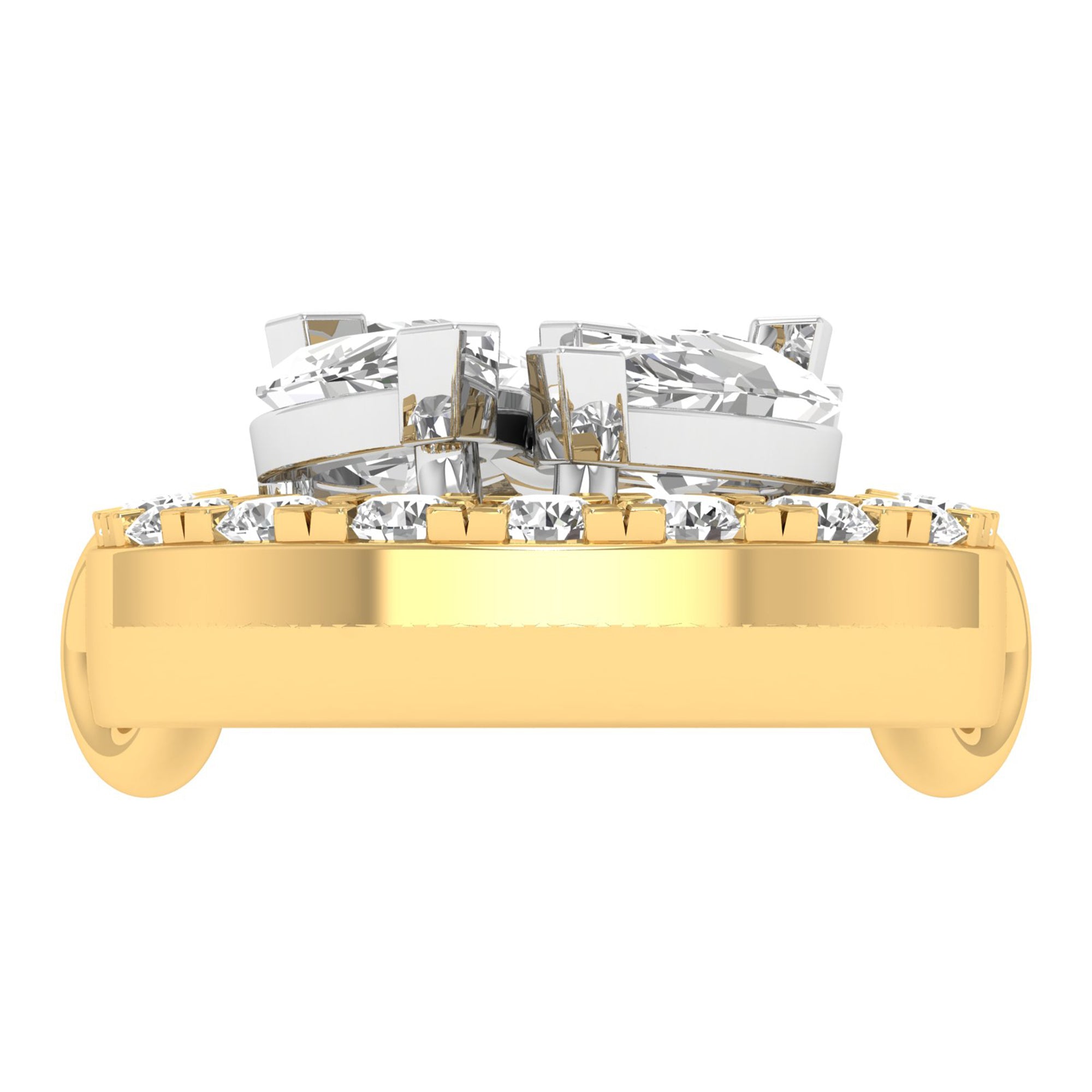 Verdant Grace Diamond Pendant Chain