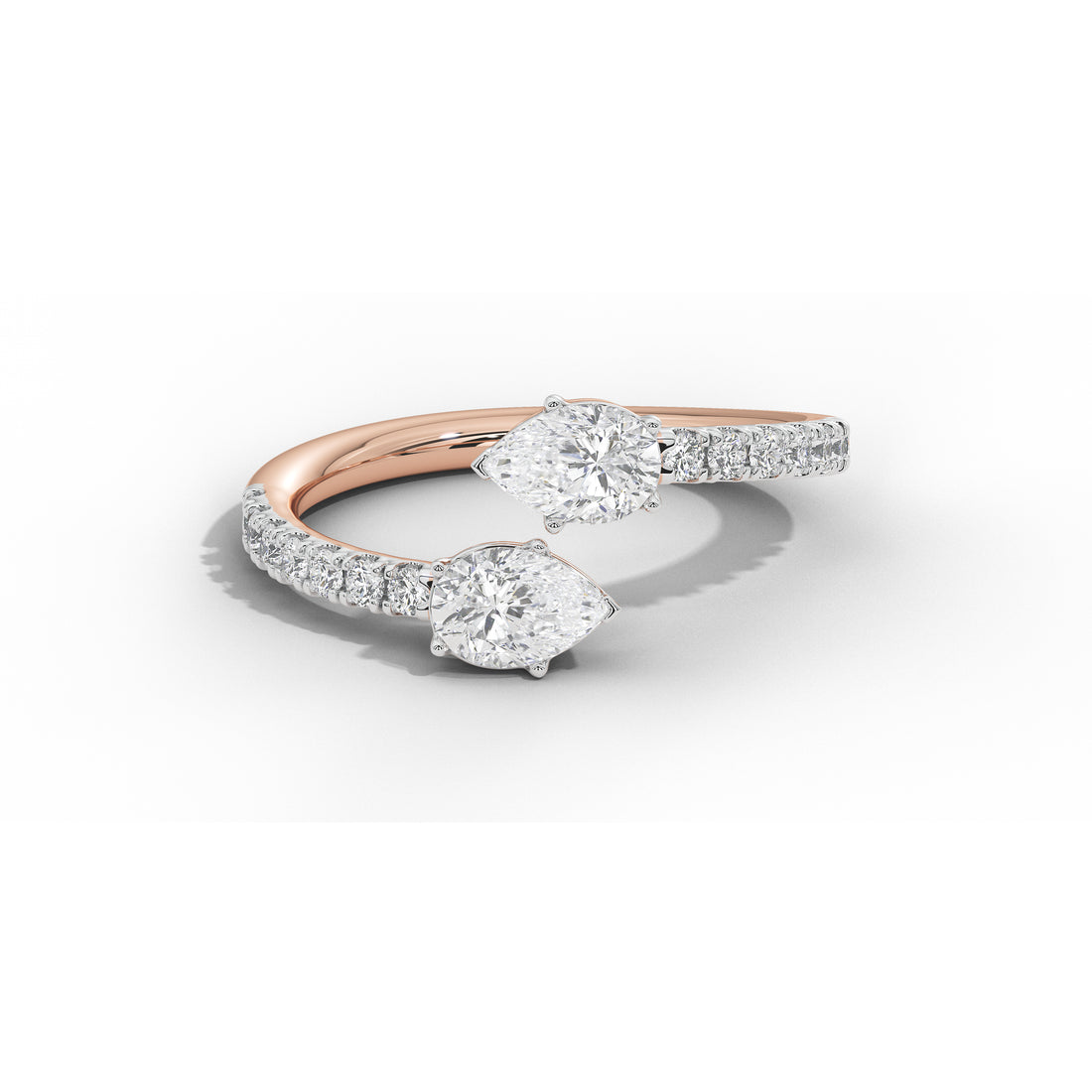 Suzy Izzy Two Pear Ring