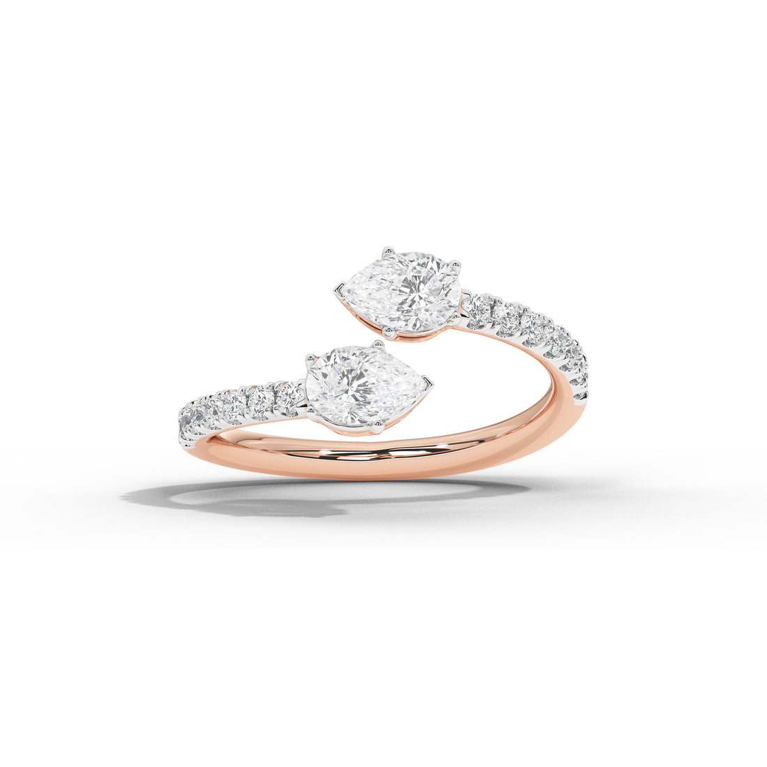 Suzy Izzy Two Pear Ring
