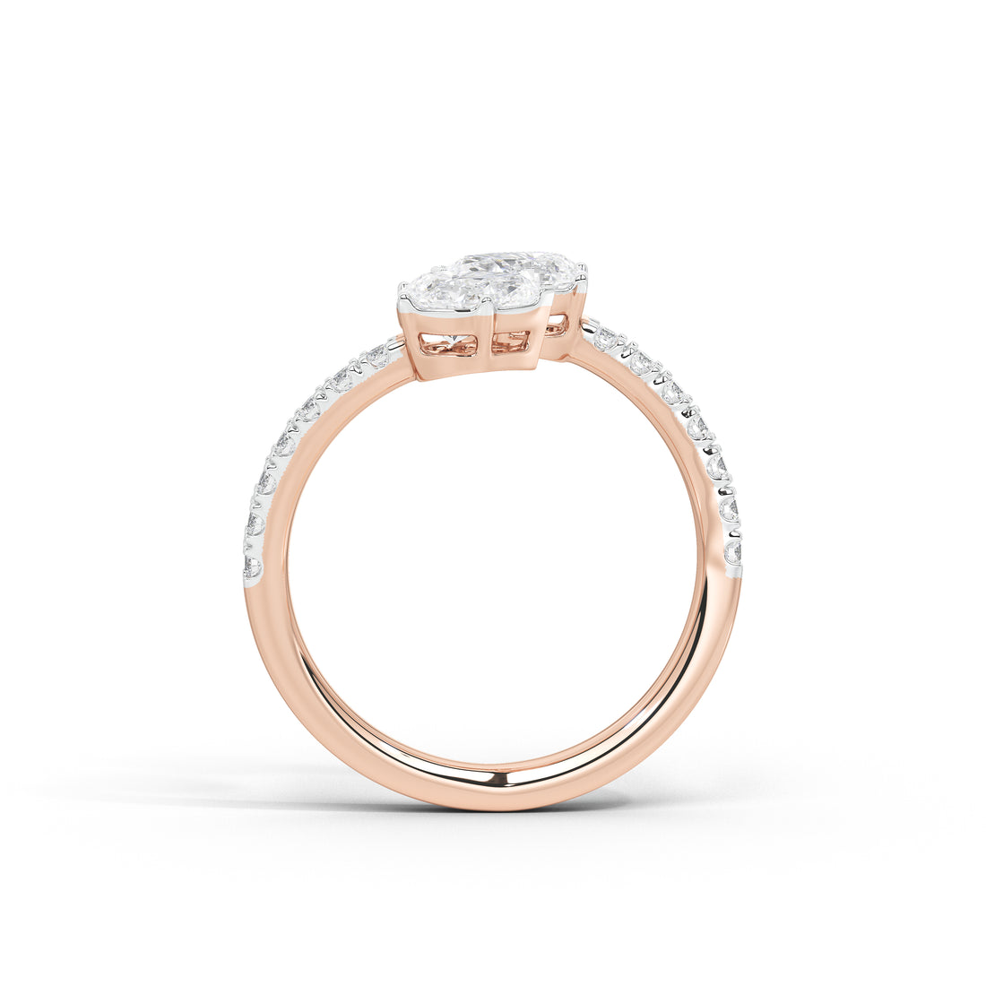 Suzy Izzy Two Pear Ring