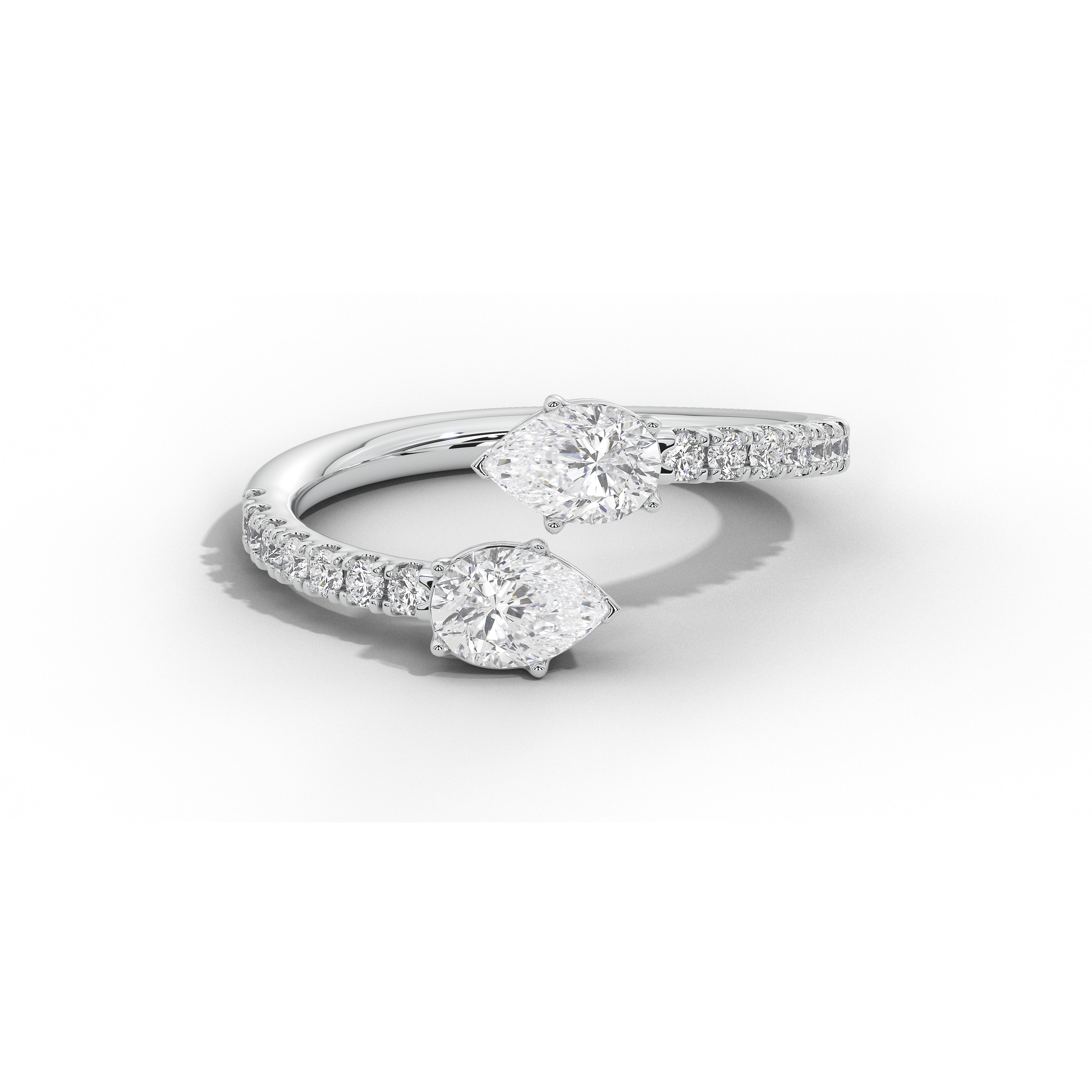 Suzy Izzy Two Pear Ring