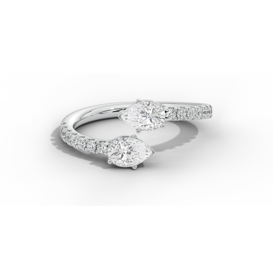 Suzy Izzy Two Pear Ring