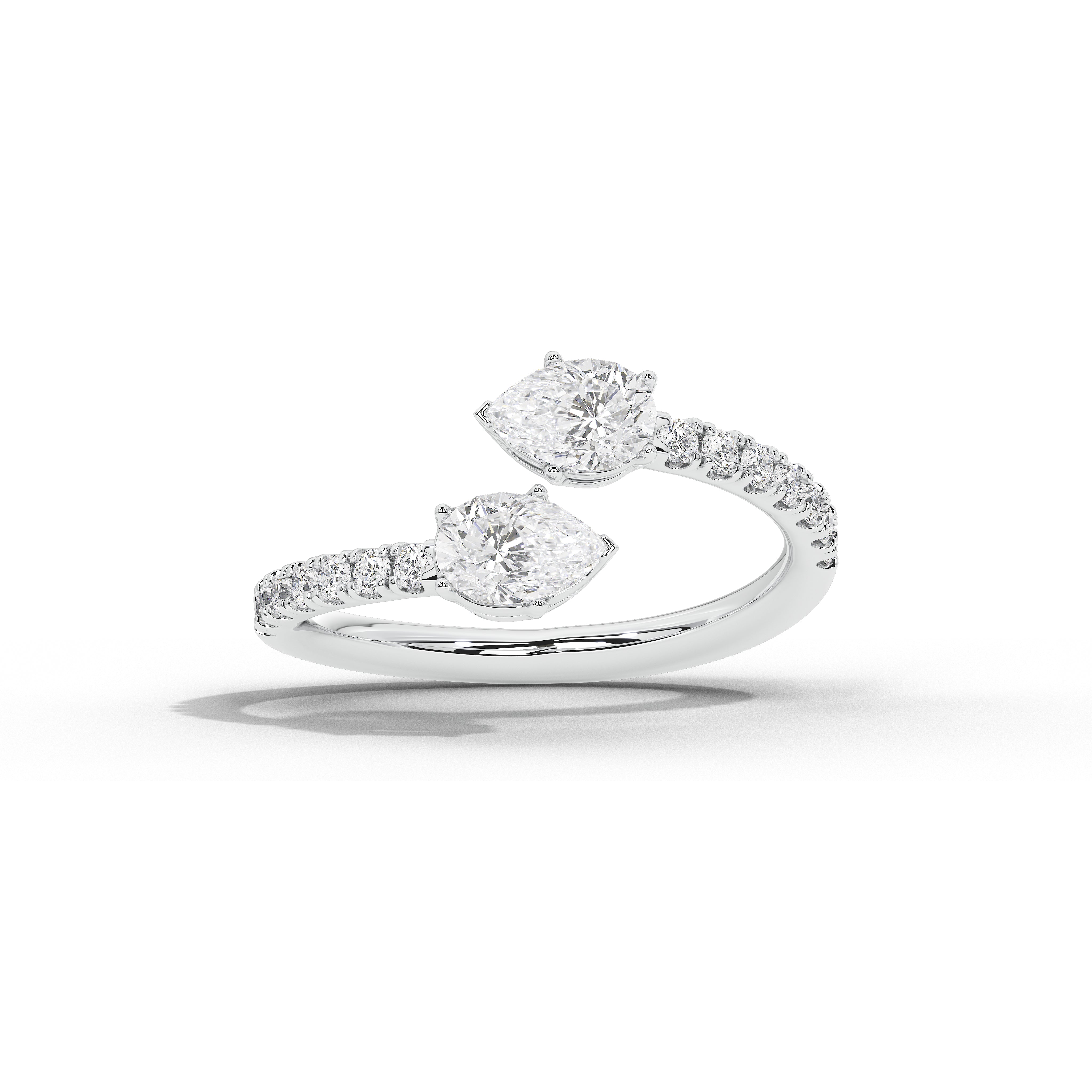 Suzy Izzy Two Pear Ring