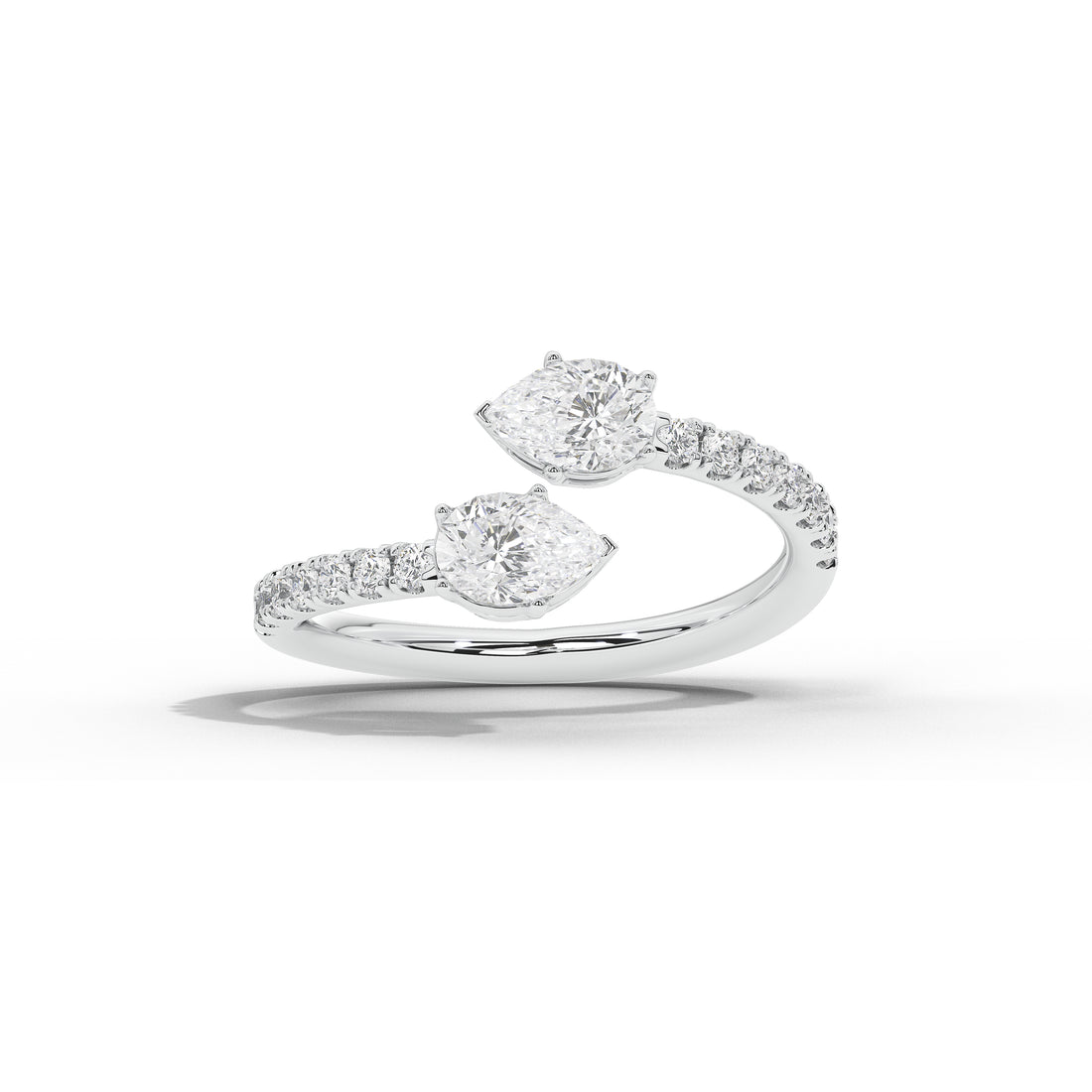 Suzy Izzy Two Pear Ring
