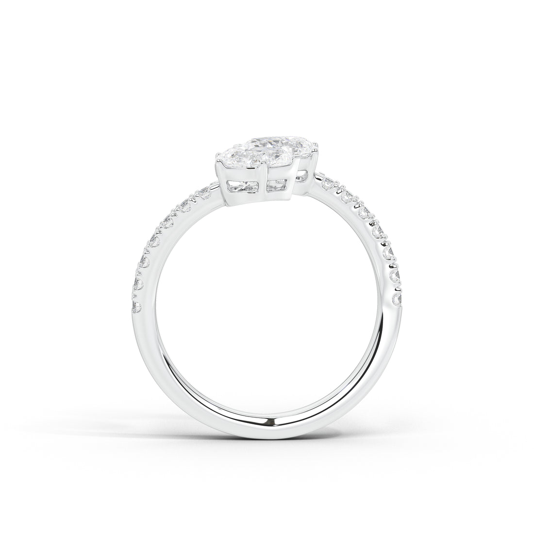 Suzy Izzy Two Pear Ring