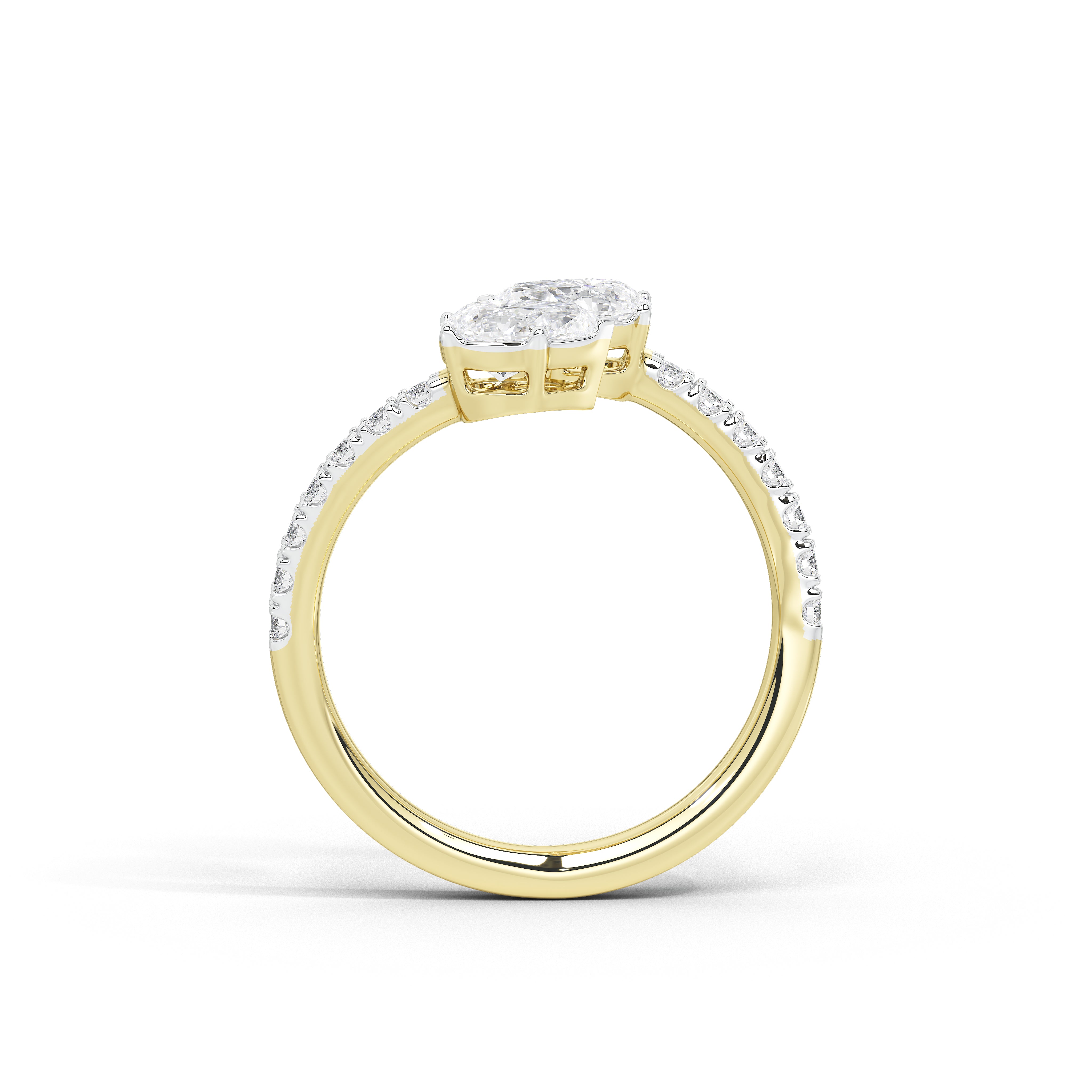 Suzy Izzy Two Pear Ring