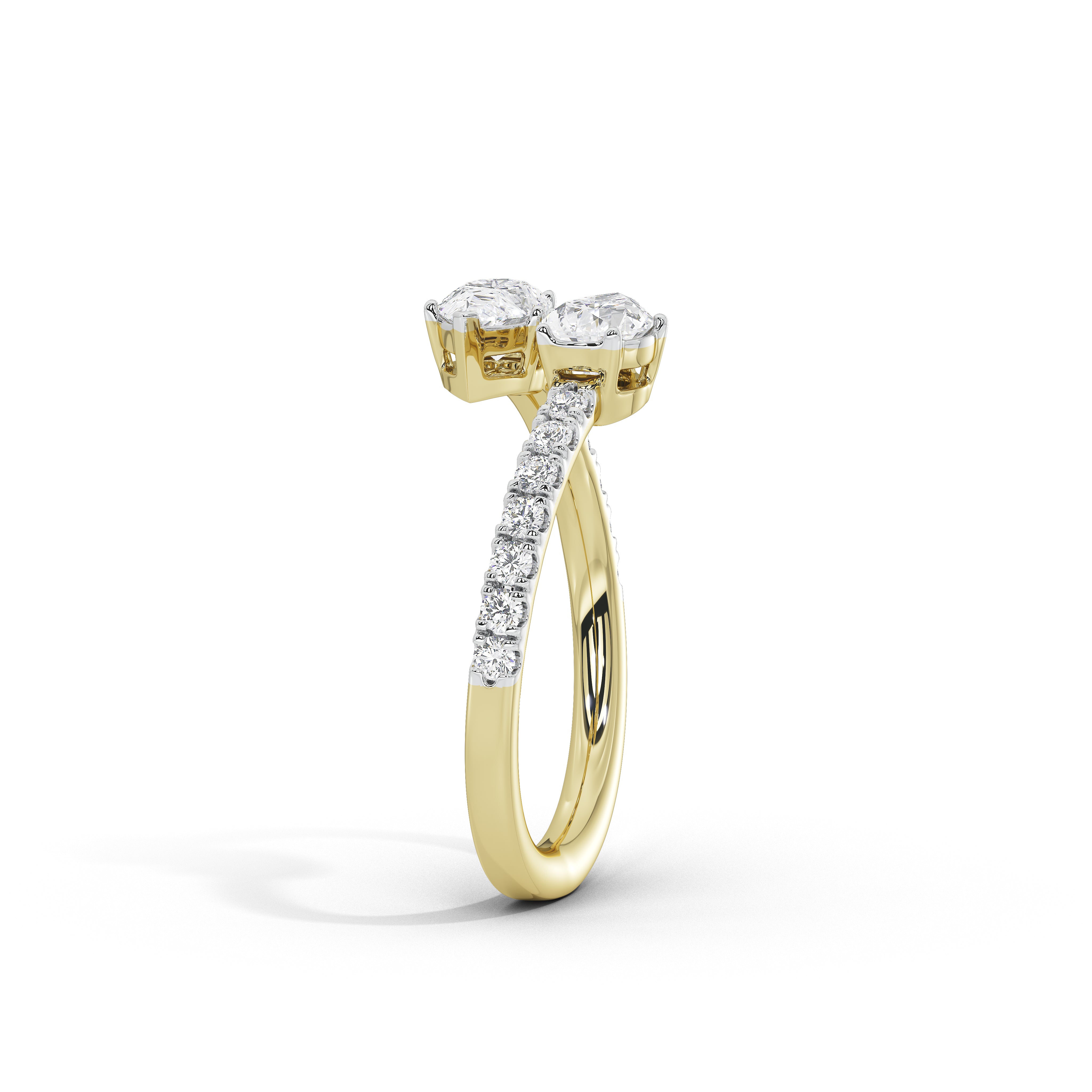 Suzy Izzy Two Pear Ring