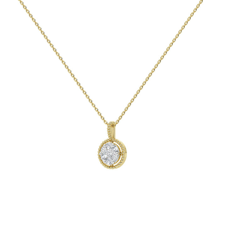 Wren Round Diamond Pendant (Without Chain)