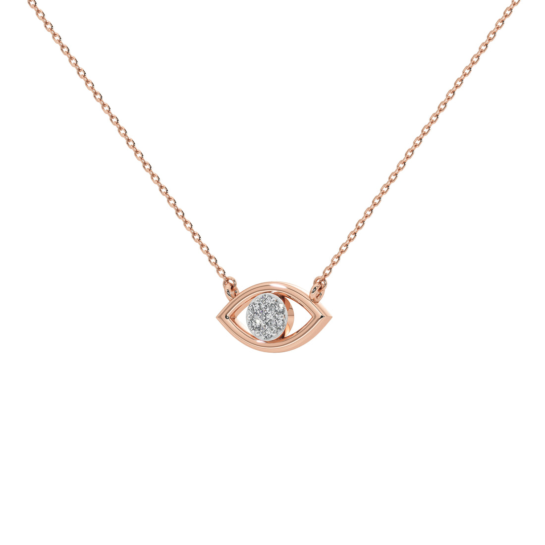 Mira Evil Eye Pendant (With Chain)