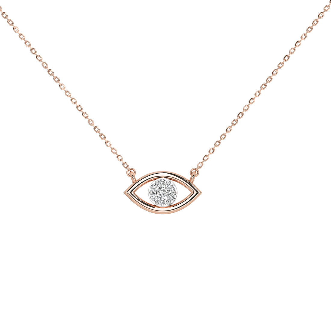 Mira Evil Eye Pendant (With Chain)