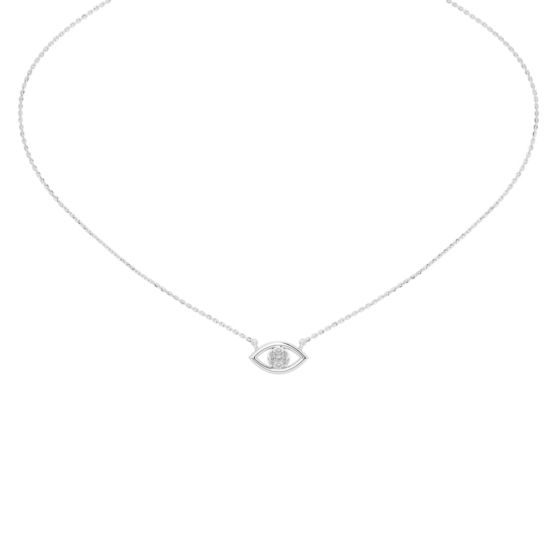 Mira Evil Eye Pendant (With Chain)