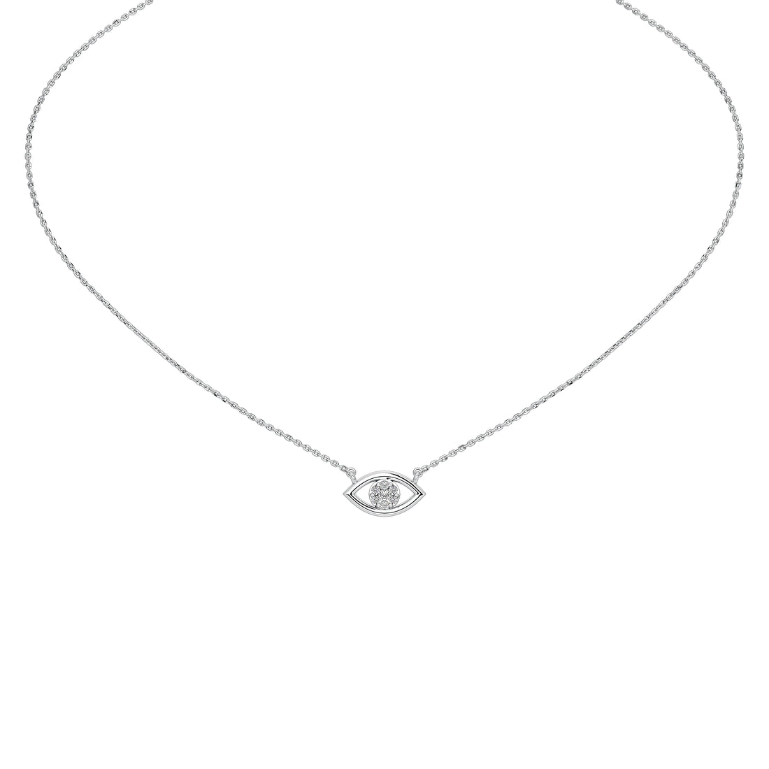 Mira Evil Eye Pendant (With Chain)