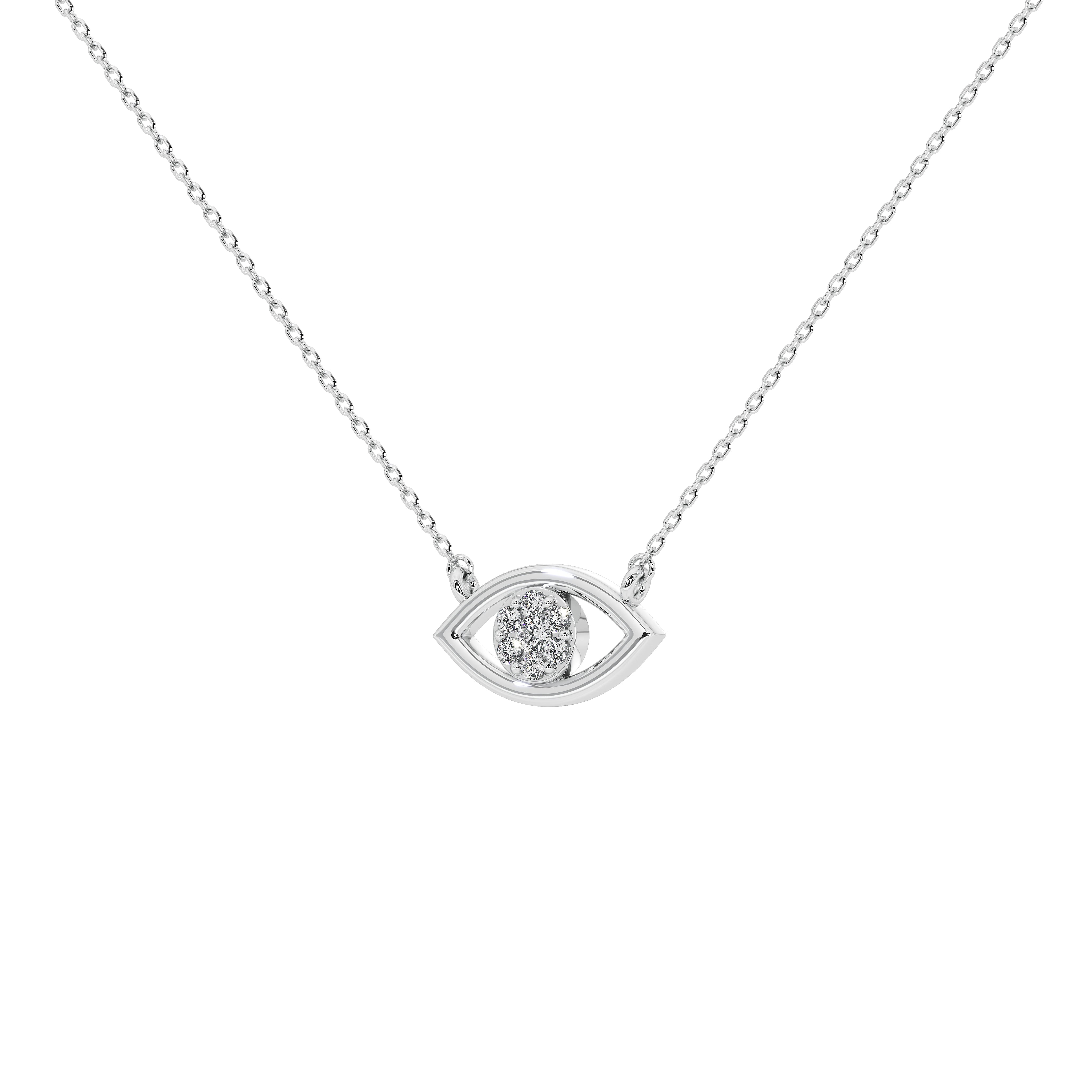 Mira Evil Eye Pendant (With Chain)