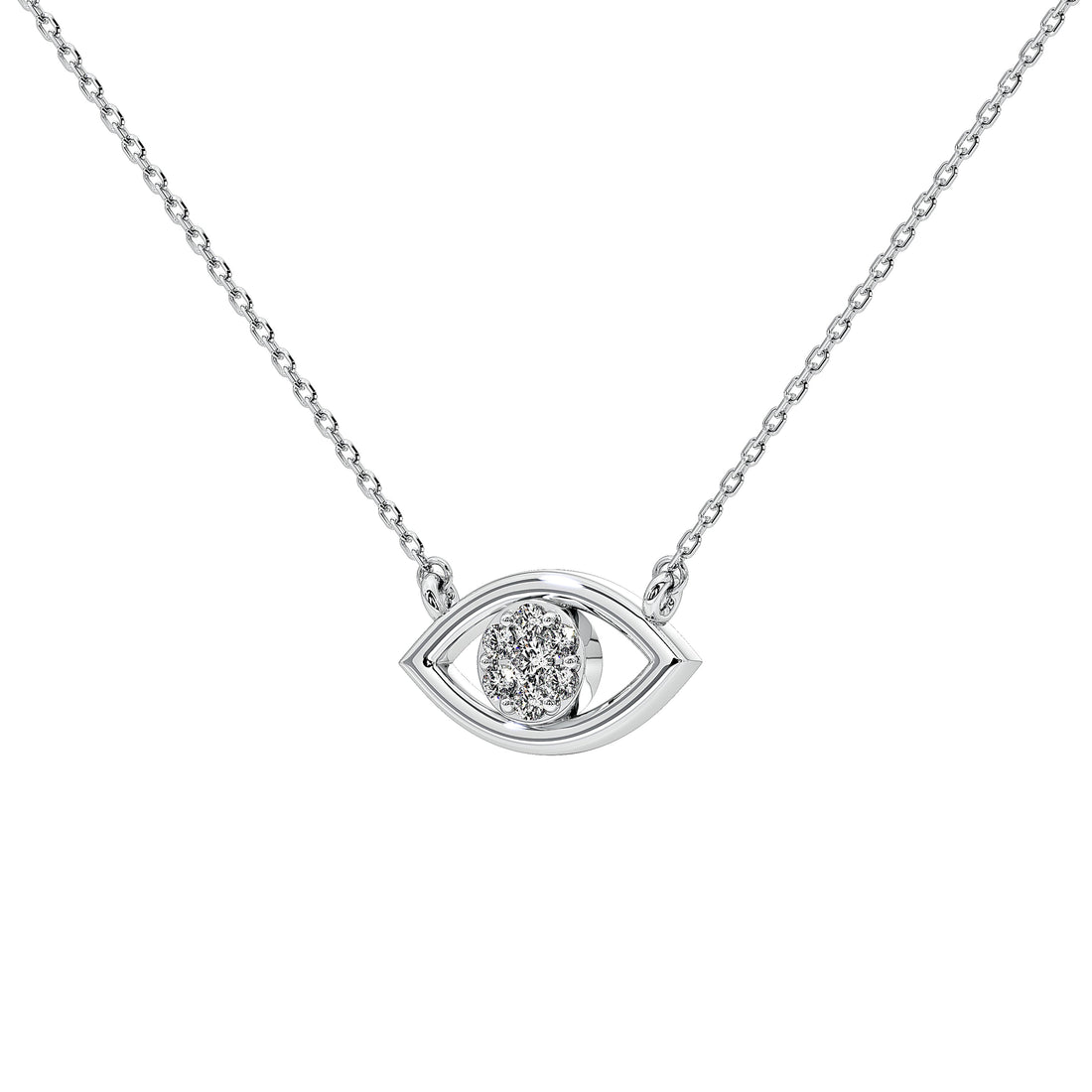 Mira Evil Eye Pendant (With Chain)