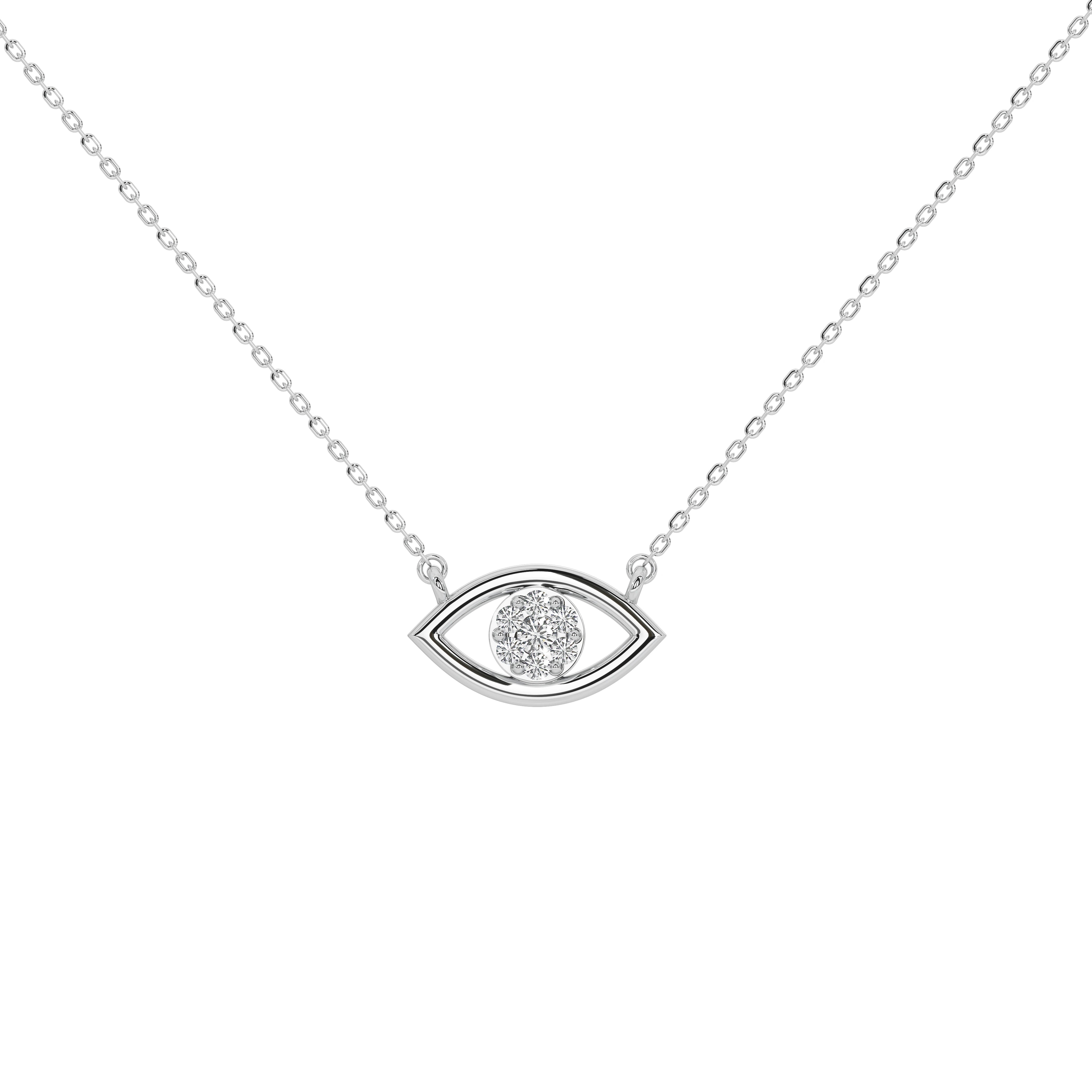 Mira Evil Eye Pendant (With Chain)