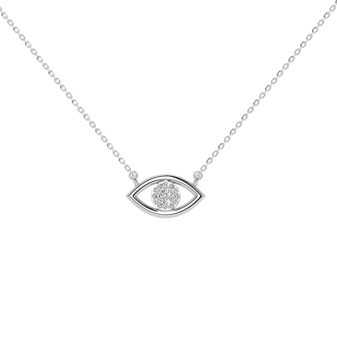 Mira Evil Eye Pendant (With Chain)