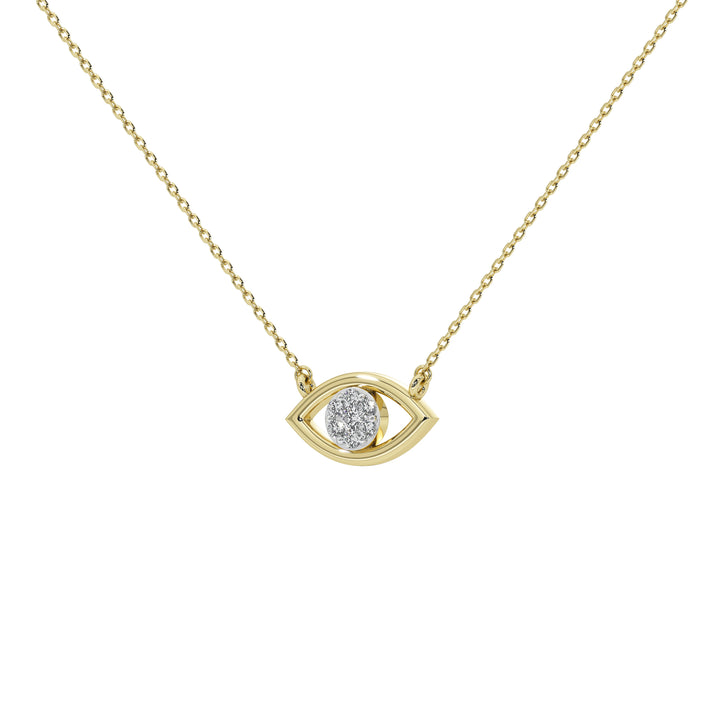Mira Evil Eye Pendant (With Chain)