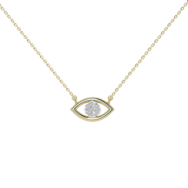 Mira Evil Eye Pendant (With Chain)