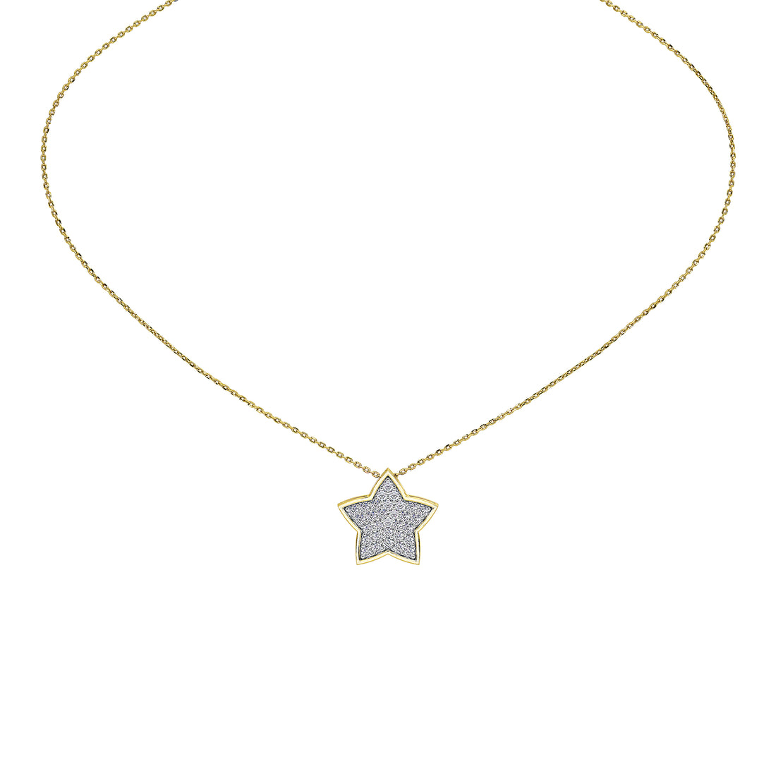 17mm Maeve Starry Sparkle Pendant (With Chain)
