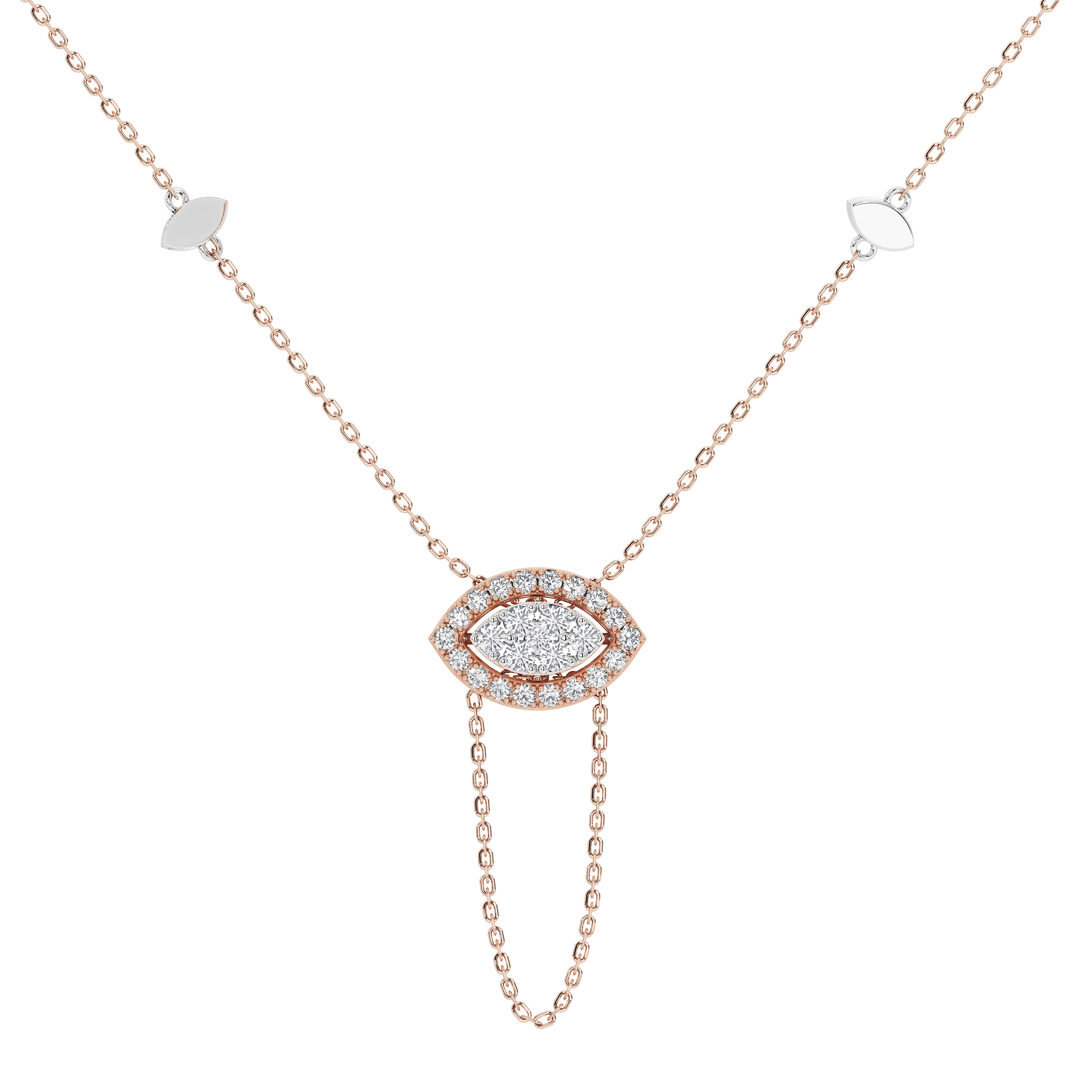 Seren Evil Eye Pendant (With Chain)