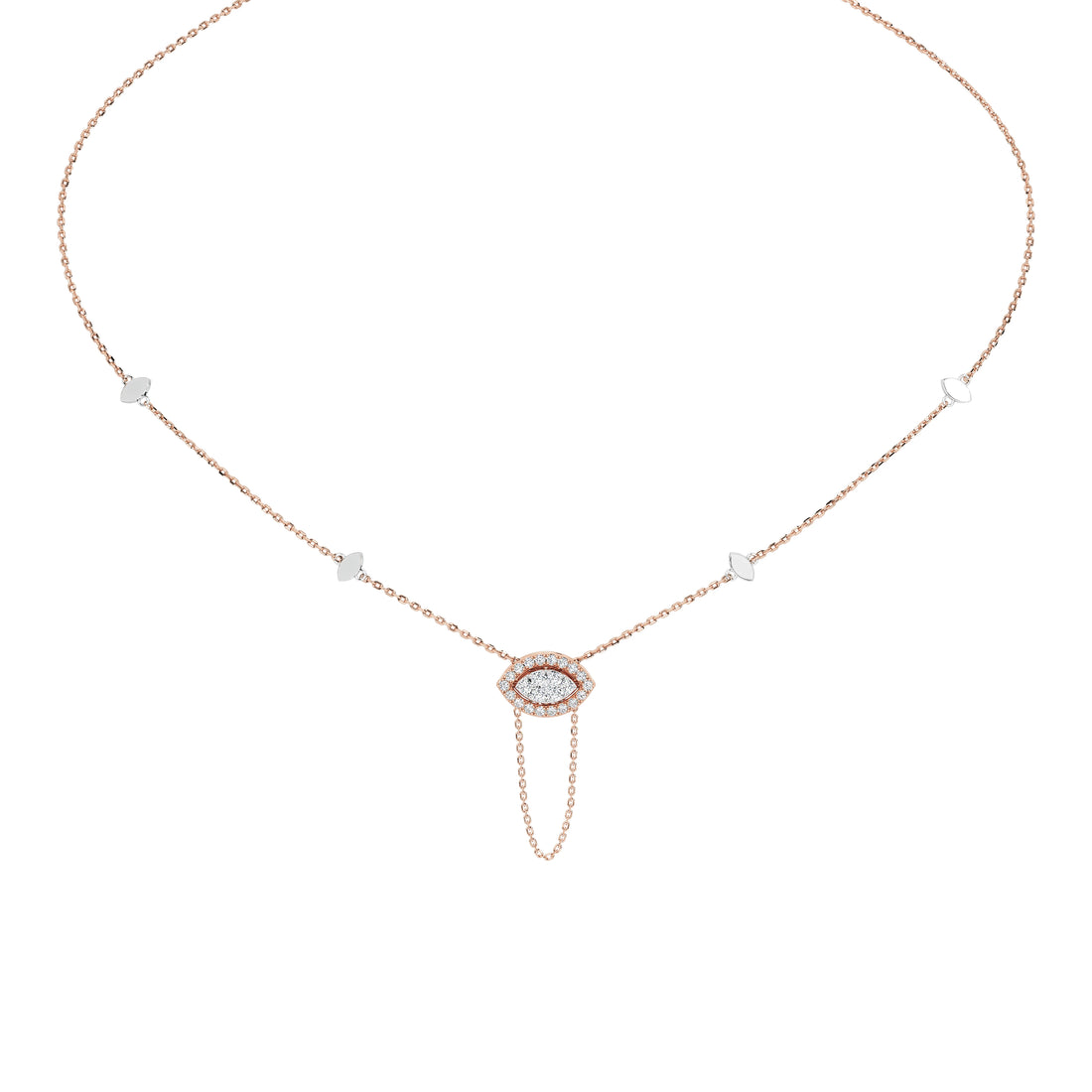 Seren Evil Eye Pendant (With Chain)