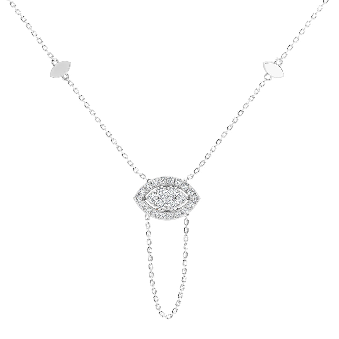 Seren Evil Eye Pendant (With Chain)