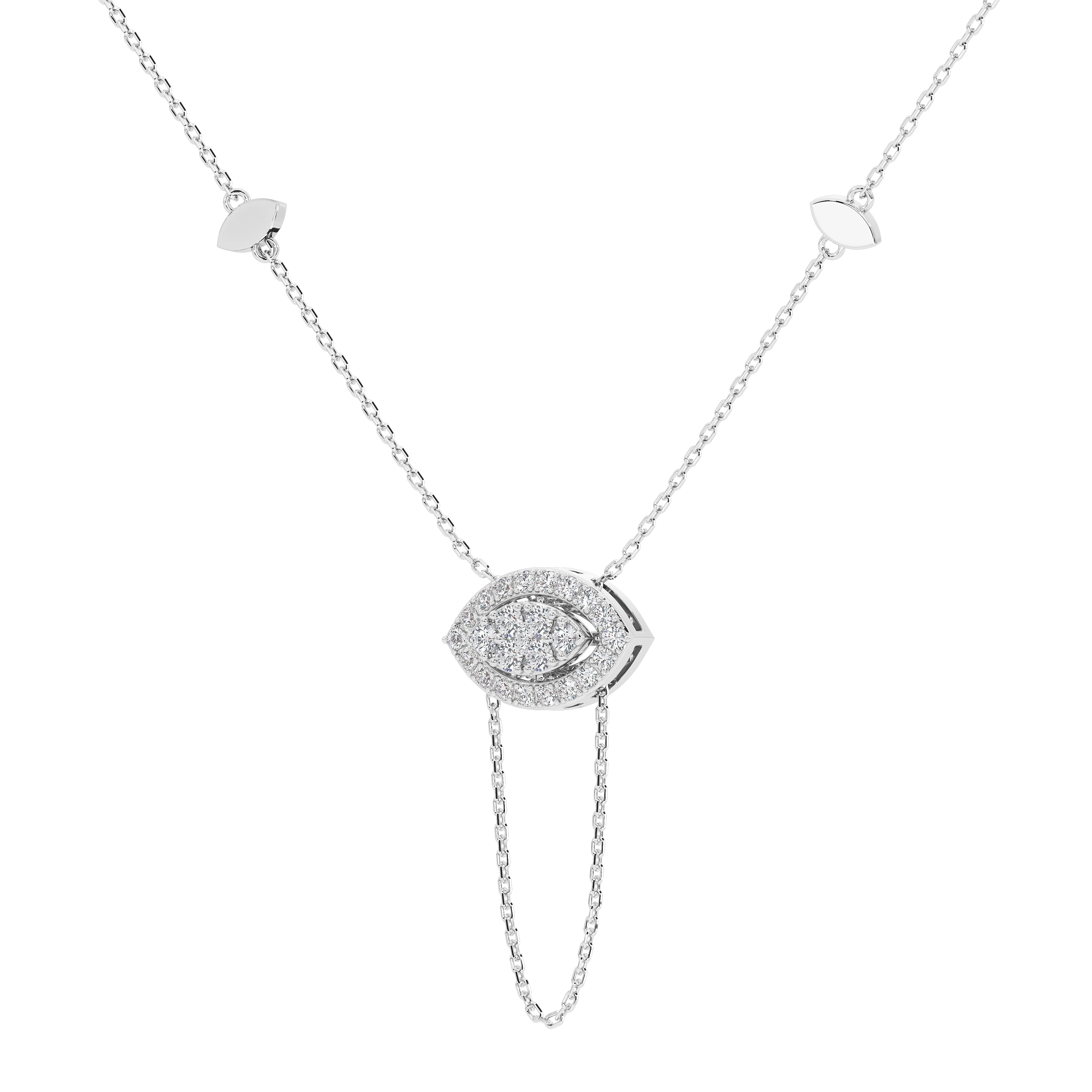 Seren Evil Eye Pendant (With Chain)