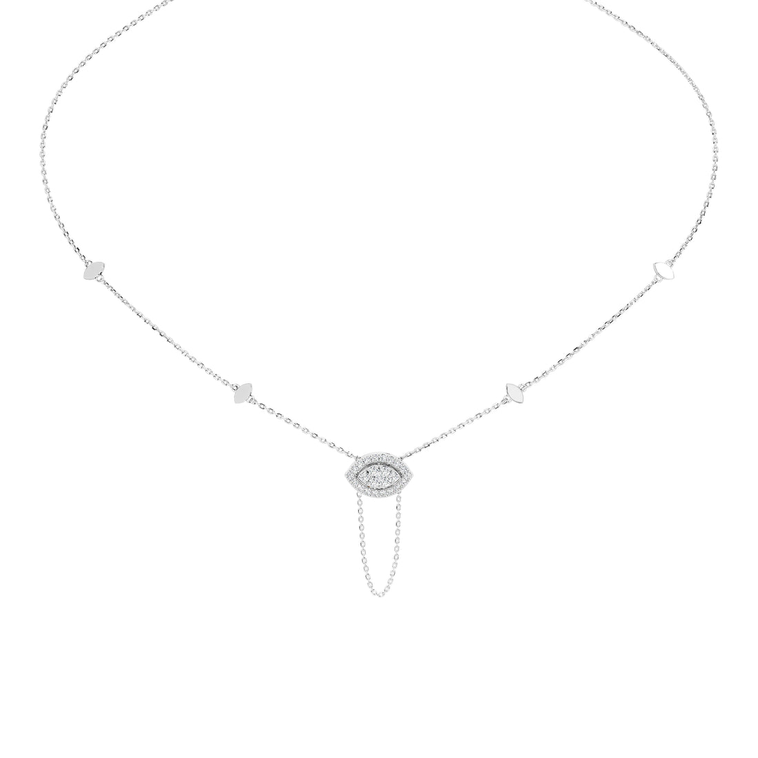 Seren Evil Eye Pendant (With Chain)