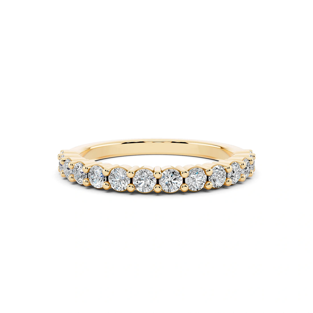 Camille Round Diamond Stacking Band