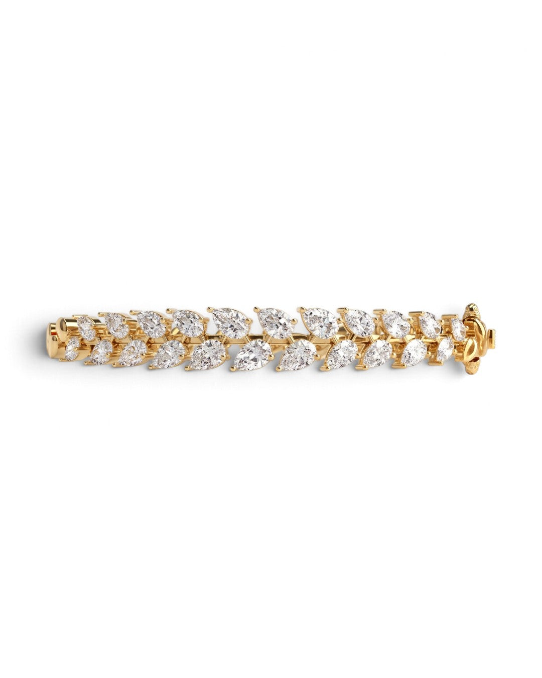 Laurel Signature Diamond Kada Bracelet