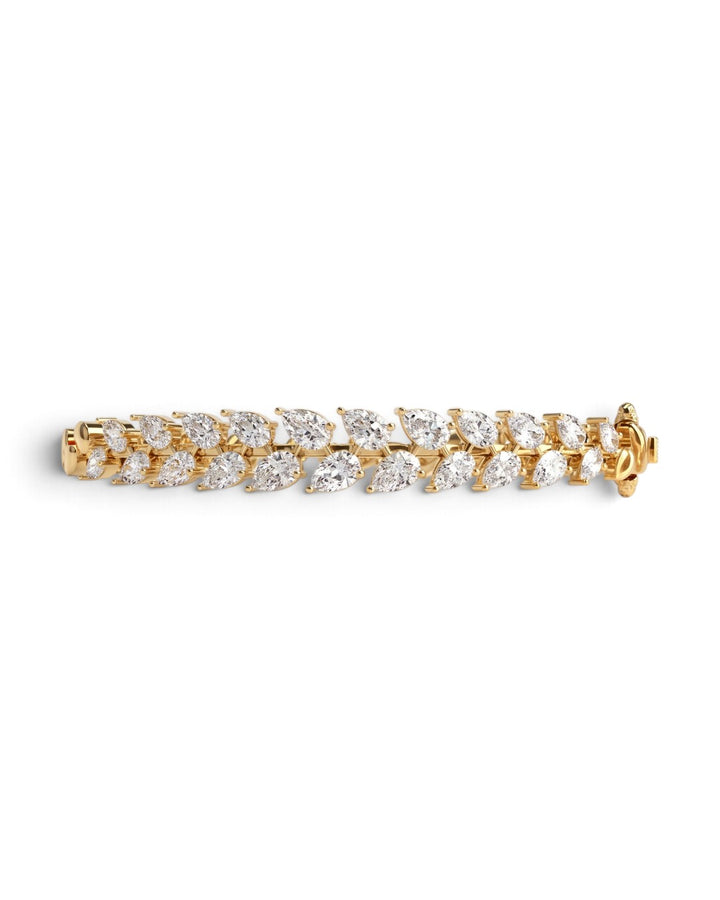Laurel Signature Diamond Kada Bracelet