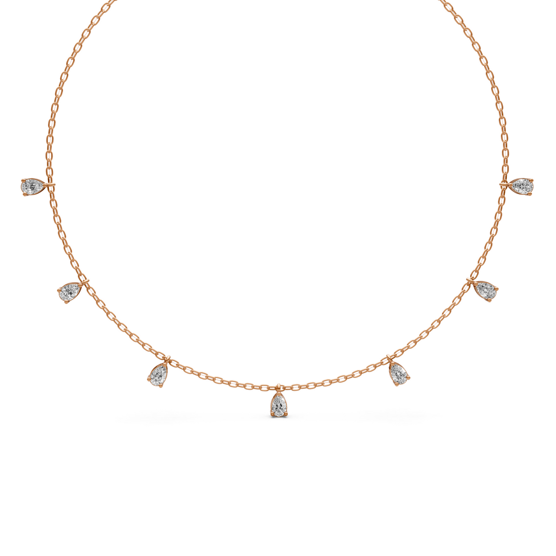 Seven Star Symphony Diamond Pendant