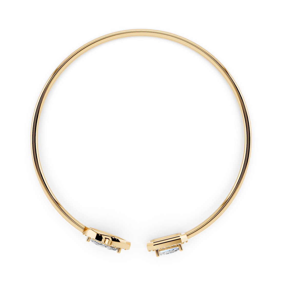 Radiant and Marquise Flex Diamond Bracelet
