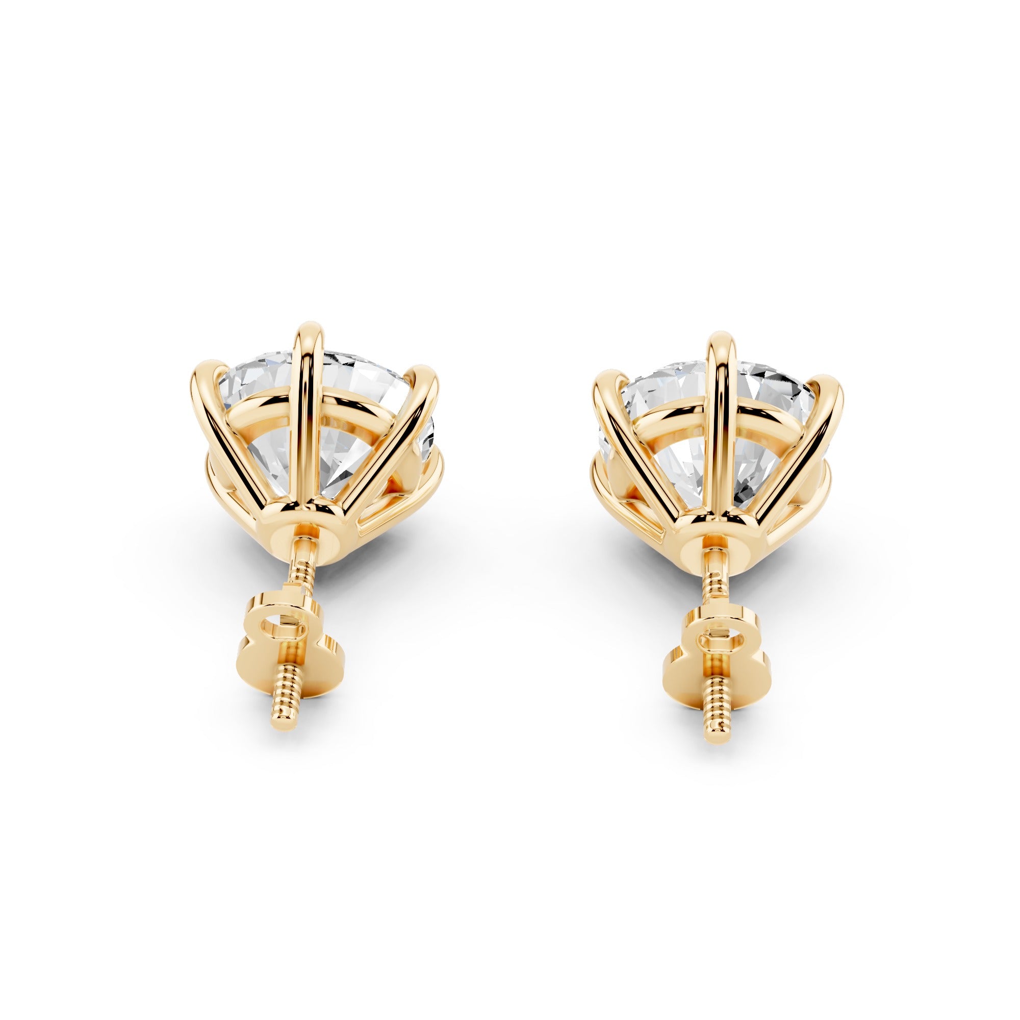 5 Carat Imperial Gravitas Solitaire Earrings
