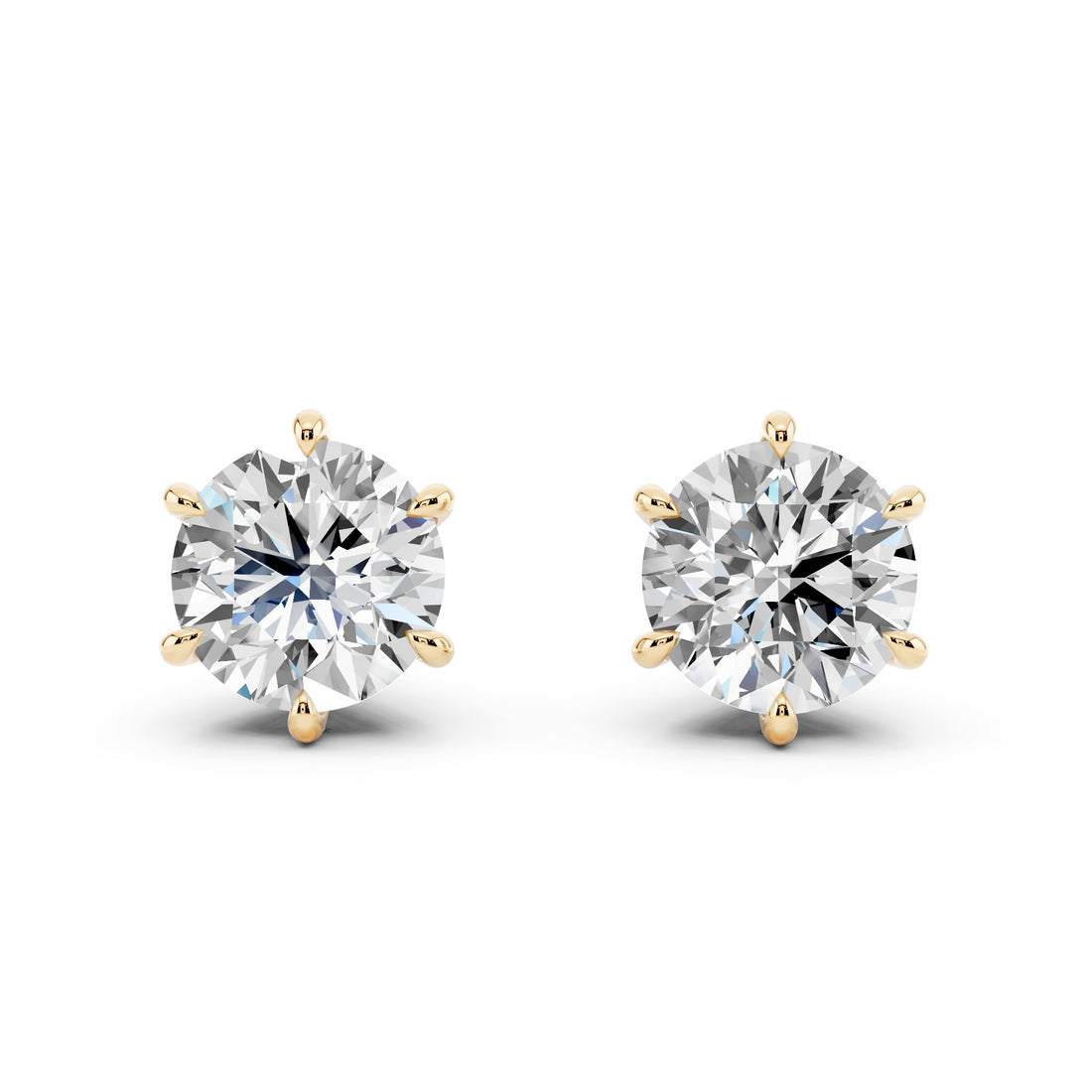 5 CT Imperial Gravitas Solitaire Earrings