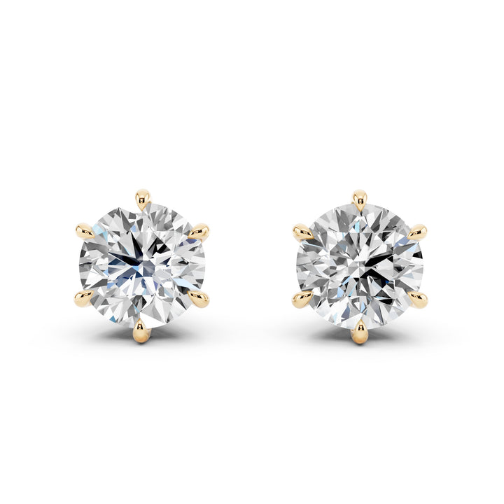 5 CT Imperial Gravitas Solitaire Earrings