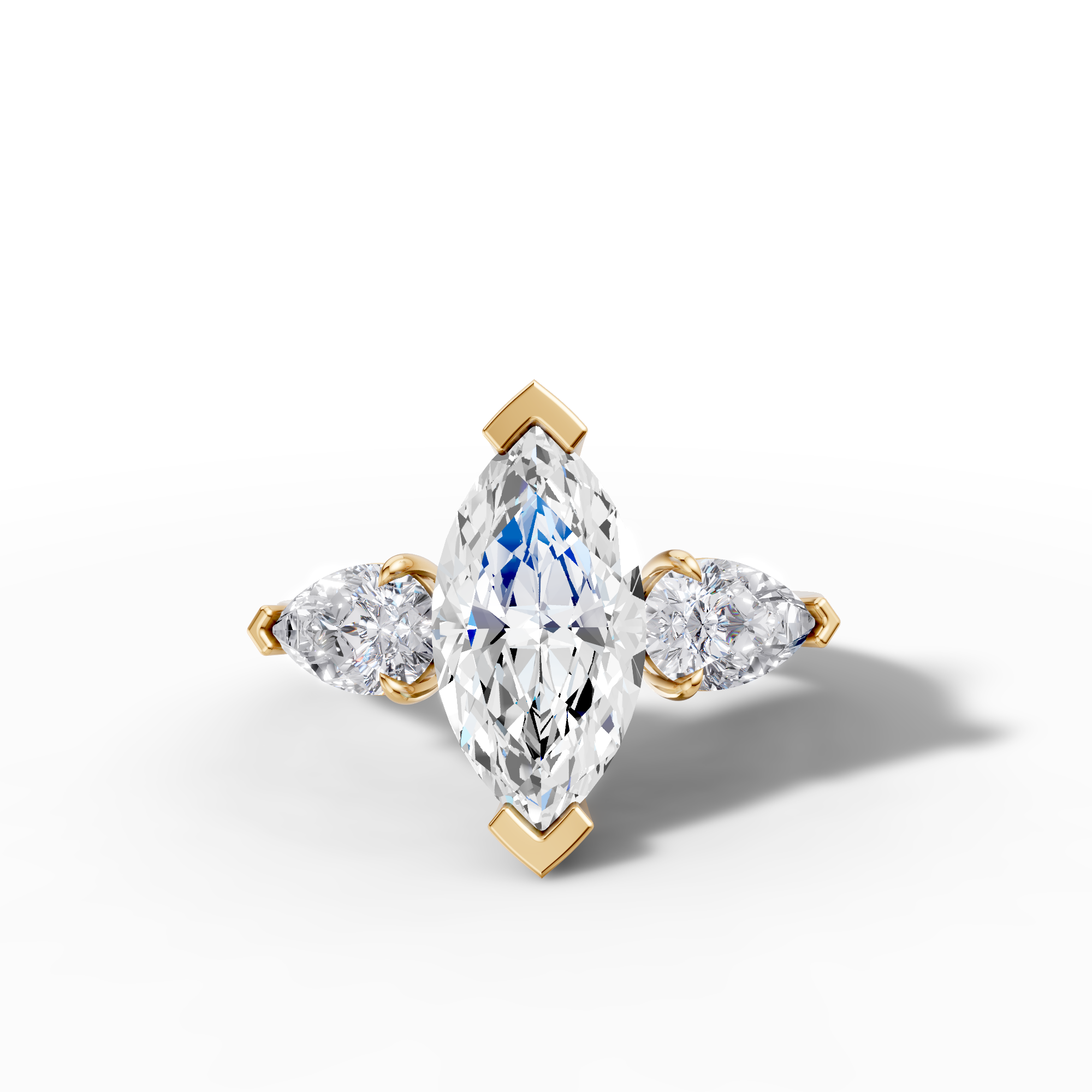2.5 Carat Marquise Regalia Diamond Ring