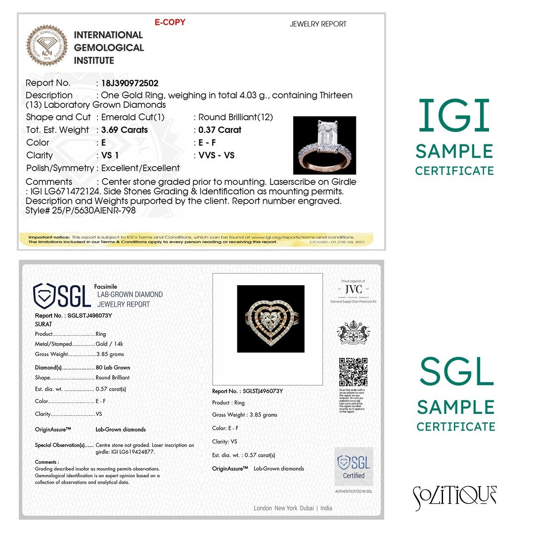 Titania’s Treasure Lab Grown Polki Ring