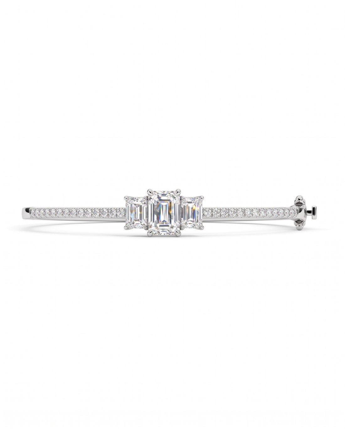 Elizabeth's Promise 5 Carat Emerald Diamond Bracelet