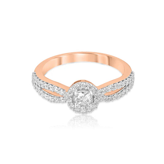 Aukera-Mystic Diamond Engagement Ring