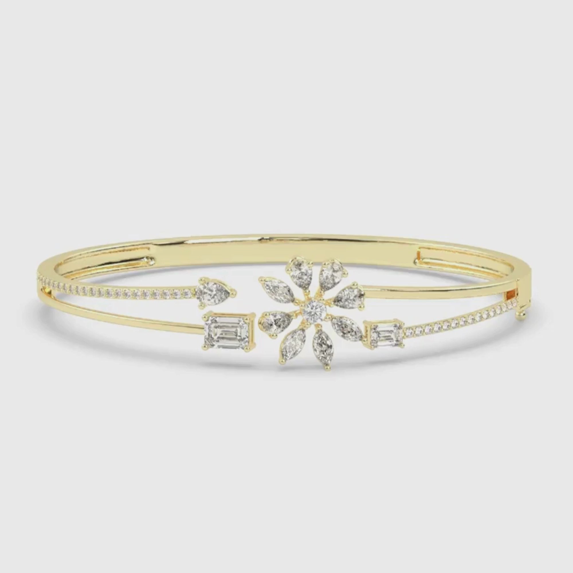 Spring Bloom Diamond Bracelet