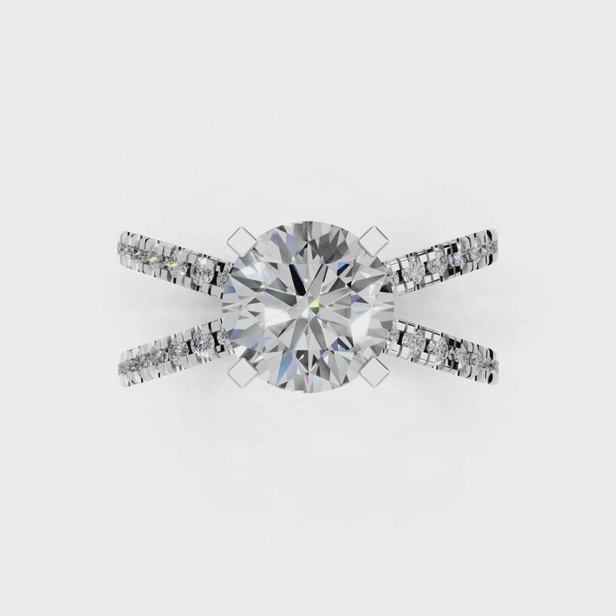 Klarissa Classic Round Diamond Ring