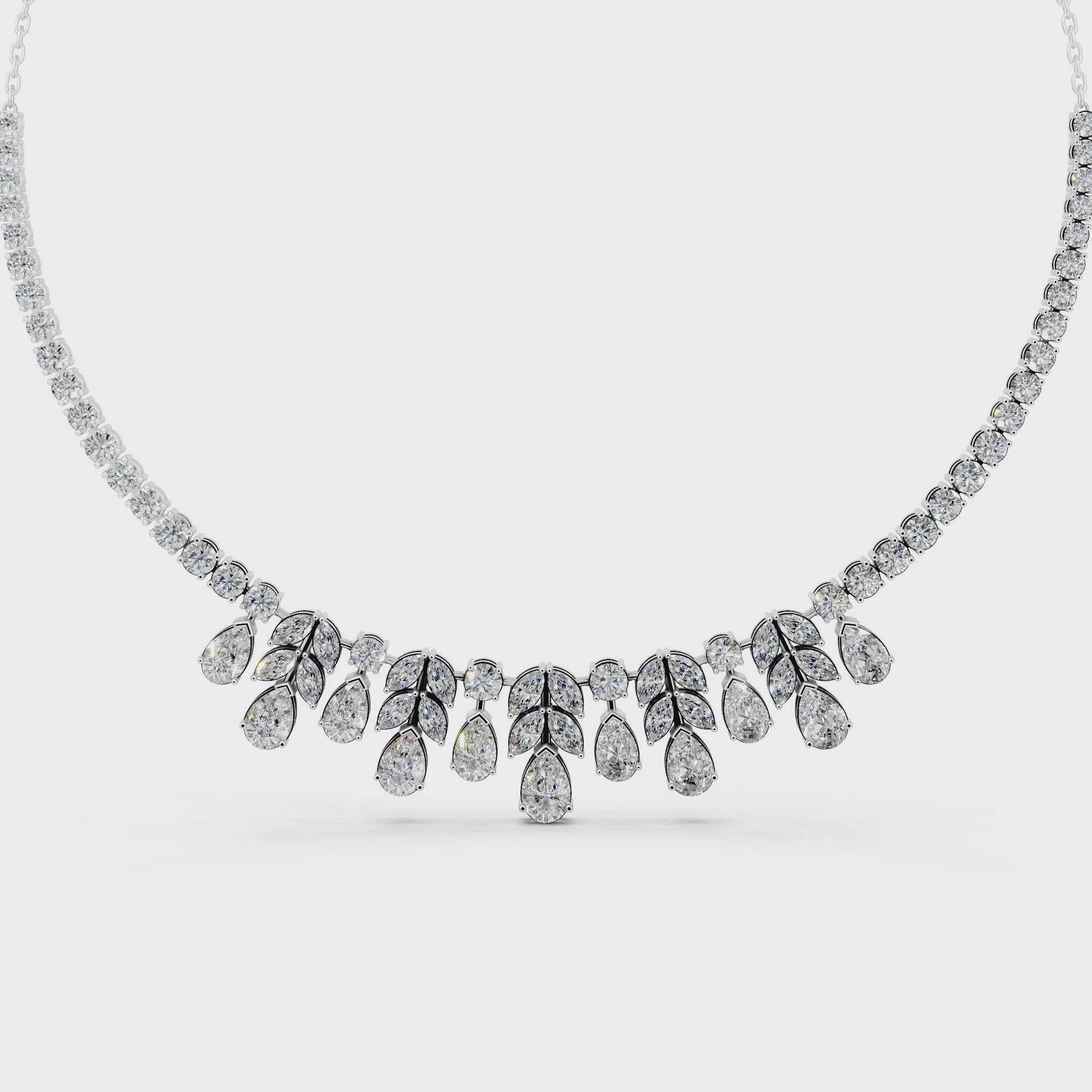 Verdant Charm Diamond Necklace